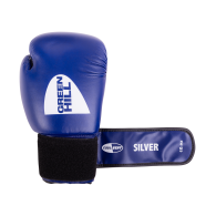 Перчатки боксерские SILVER BGS-2039, 10oz, к/з, синий