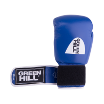 Перчатки боксерские GYM BGG-2018, 12oz, кожа, синие