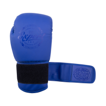 Перчатки боксерские BGS-V012 , синий, 12 oz