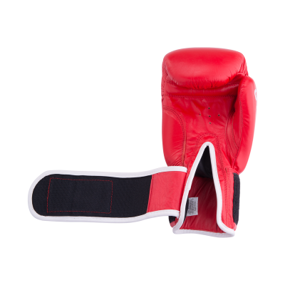 Перчатки боксерские GYM BGG-2018, 8oz, кожа, красные