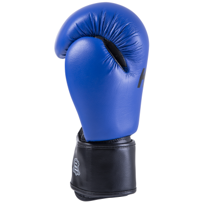 Перчатки боксерские Spider Blue, к/з, 4 oz